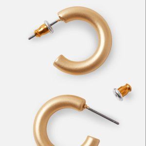 Sanctuary Project Thick Gold Hoops